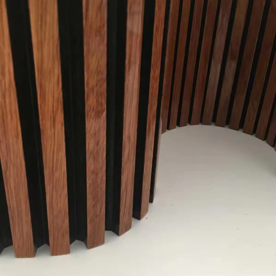 3D Fluted Mdf Wave Acoustic Wall Panel